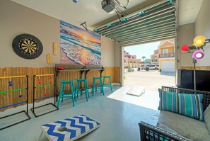 Gear up for fun and friendly competition in the game room. (Tipsy Starfish)