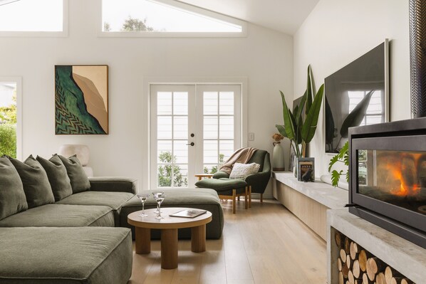 Light filled open plan living
