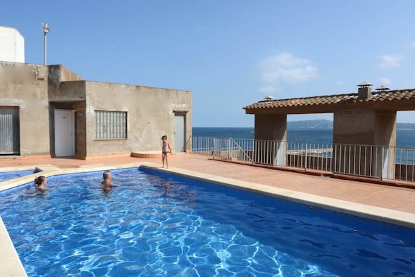 Schwimmbad des Ferienhauses