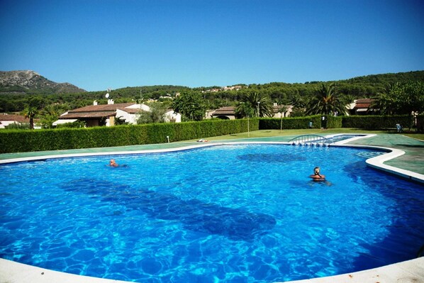Schwimmbad des Ferienhauses