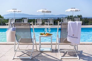 Schwimmbad des Ferienhauses