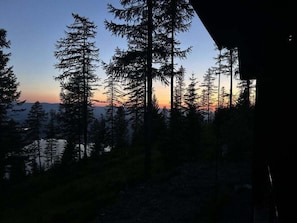 Vue depuis l’hébergement