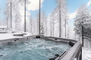 Bain à remous extérieur