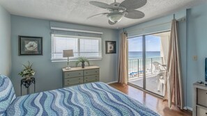 Gulf front master bedroom