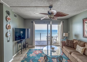Gulf front living room