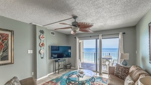 Gulf front living room