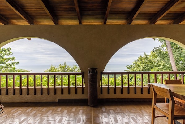 Picture perfect view from the patio.