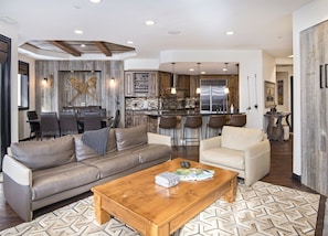 One level floor plan