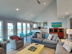 Living Area, First Floor - Sofa Sleeper