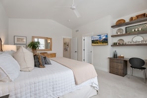Bedroom 1 | King Bed with Ensuite Bathroom and Walk-in Closet (upper level)