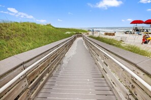 Boardwalk to beach
