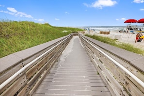 Boardwalk to beach