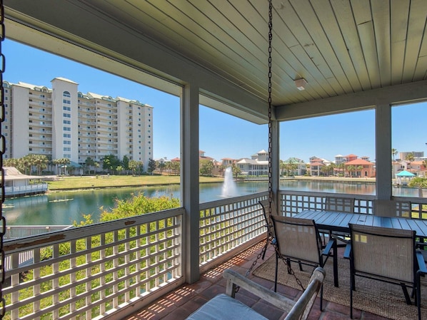Beautiful Lake View from Private Screened Porch
