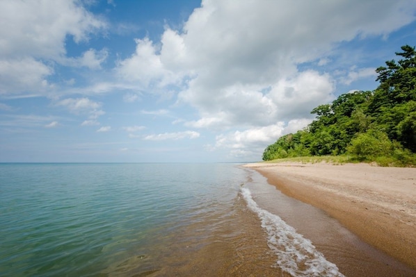 Steps To Lake Michigan