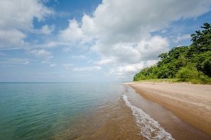 Steps To Lake Michigan