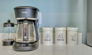 Kaffe och/eller kaffebryggare