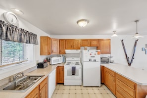 Indoors, Kitchen, Sink, Appliance, Refrigerator