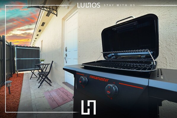 A cozy patio paradise designed for gatherings