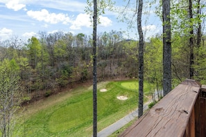 Back Deck View of Hole 12 at Smoky Mountain Country Club