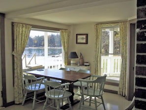 Dining area downstairs