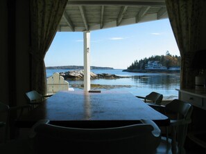 Views from dining area downstairs