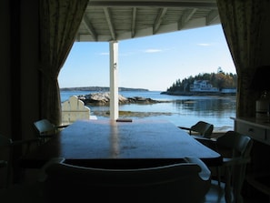 Views from dining area downstairs