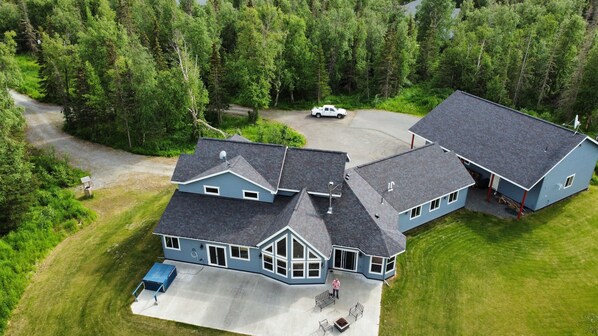 Mountain-View Retreat w/Pond, Fire Pit, in Palmer, Alaska.