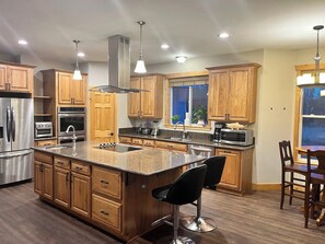 Two convection ovens.