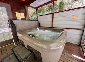 Bain à remous intérieur