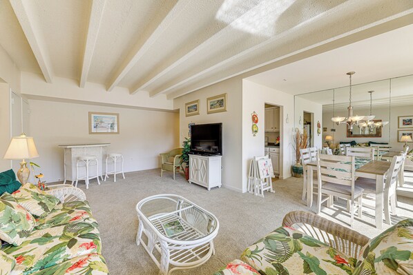 Ocean City Vacation Rental | 2BR | 2BA | 1,056 Sq Ft | Stairs Required
