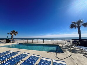 Enjoy your stay at Ocean Currents! A fully renovated oceanfront retreat and pool 