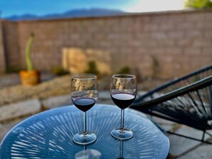 Chill out and see if the resident road runner makes an appearance!