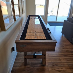 Enjoy a fun game of shuffleboard and add some friendly competition to your stay