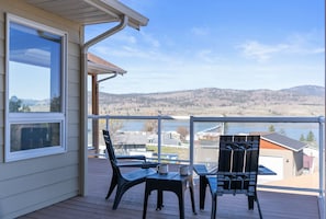 Relax with a cup of coffee while enjoying the view