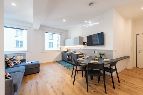Living and dining room