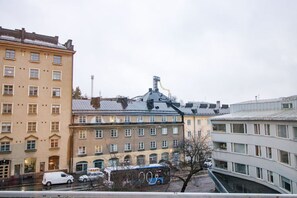 Blick von der Unterkunft