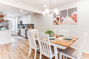 Kitchen & Dining Room | Baseboard Heat | Dual Drip/Keurig Coffee Maker