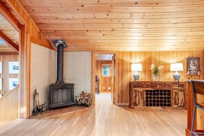 Warm wooden interiors with soft, relaxing natural light