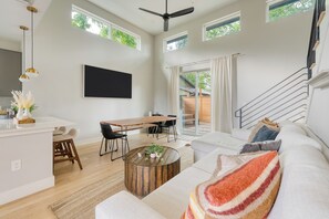 Ideal spot for relaxing after a day in the sun.