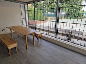 Outdoor dining
