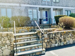 Front entrance to condo