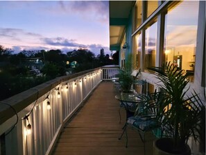 Nighttime on the Deck