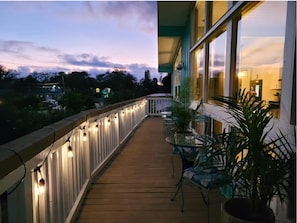 Nighttime on the Deck