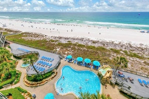 Pool and gulf view