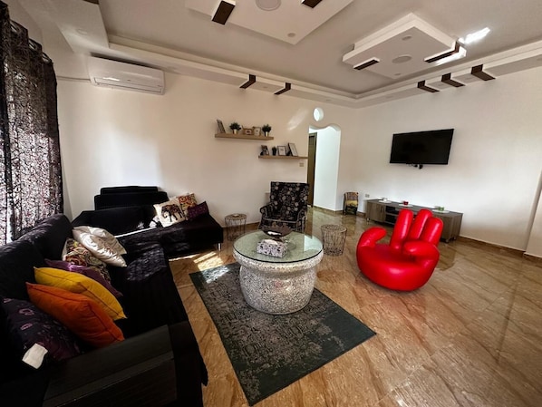 family den adjacent to kitchen