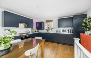Fully equipped with modern appliances and essential cookware. Ideal for preparing anything from quick bites to home-cooked meals.