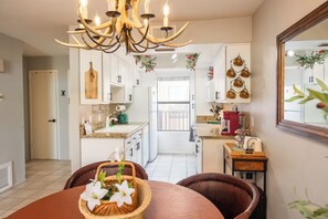 We provide all of the kitchen essentials for your stay.