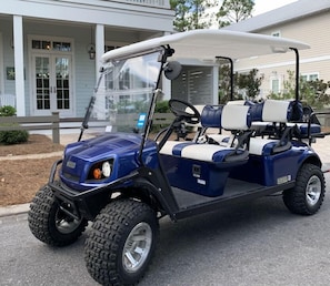 6-Seater Golf Cart Included