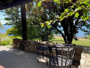Private patio