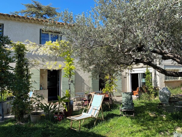 Voici la partie de la maison dont vous aller profiter